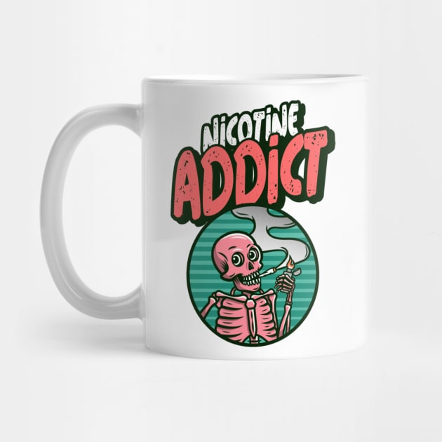 Nicotine addict by Milon store